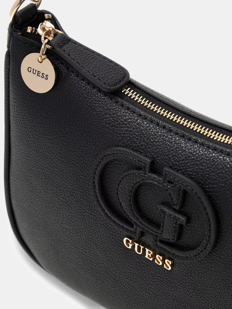 GUESS Isola Logo Omuz Çantası HWBG9905180 - Siyah