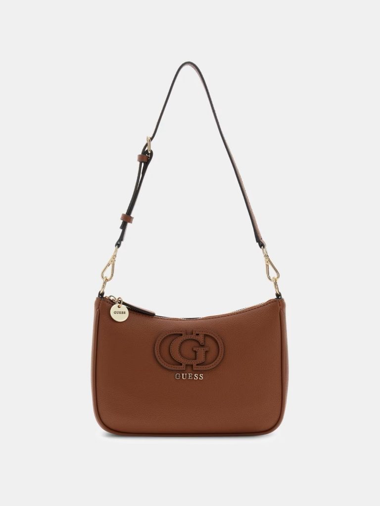 GUESS Isola Logo Omuz Çantası HWBG9905180 - konyak