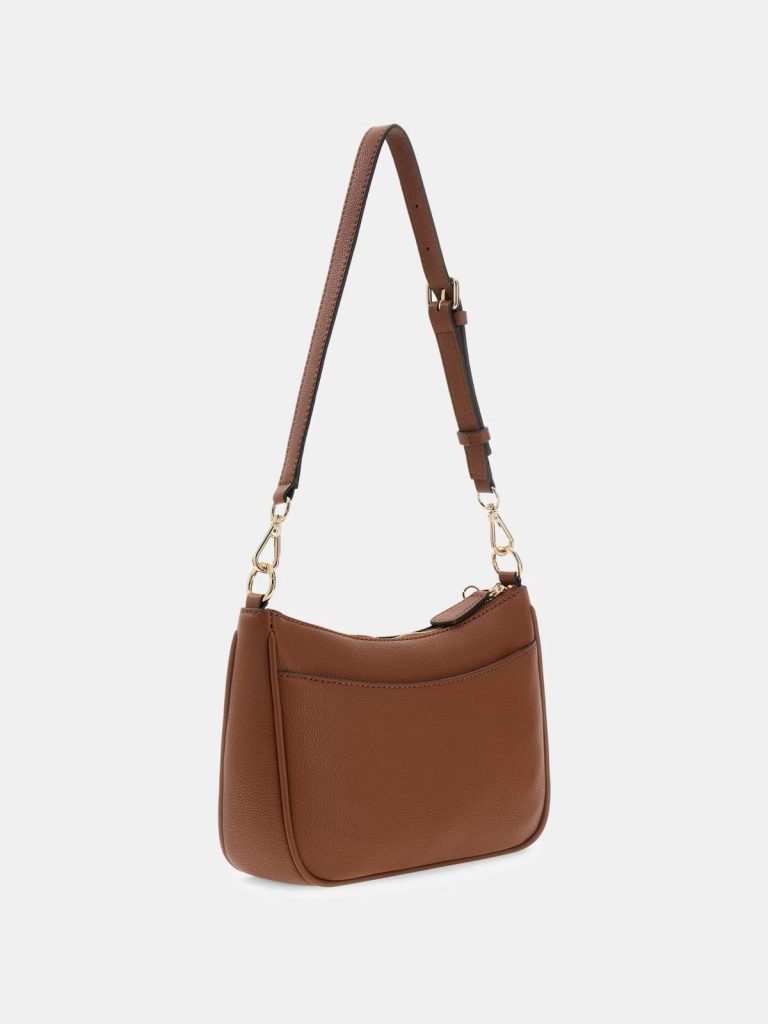 GUESS Isola Logo Omuz Çantası HWBG9905180 - konyak