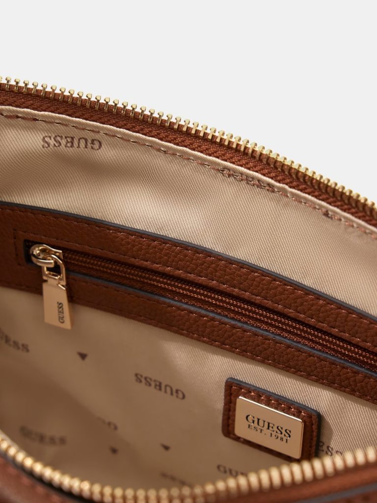 GUESS Isola Logo Omuz Çantası HWBG9905180 - konyak