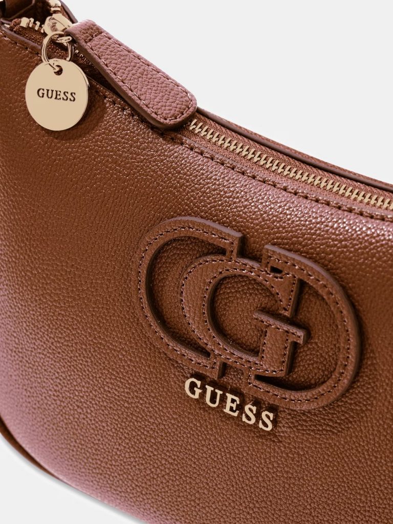 GUESS Isola Logo Omuz Çantası HWBG9905180 - konyak