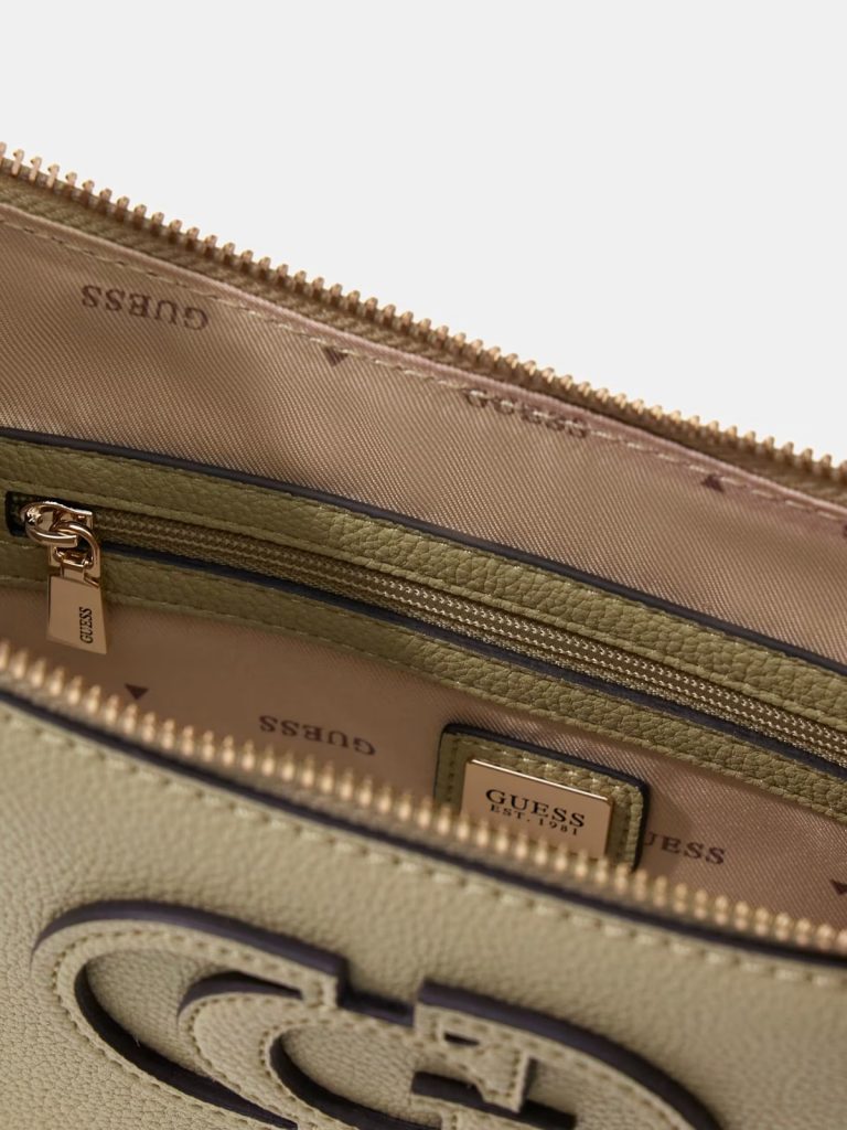 GUESS Isola Logo Omuz Çantası HWBG9905180 - YEŞİL