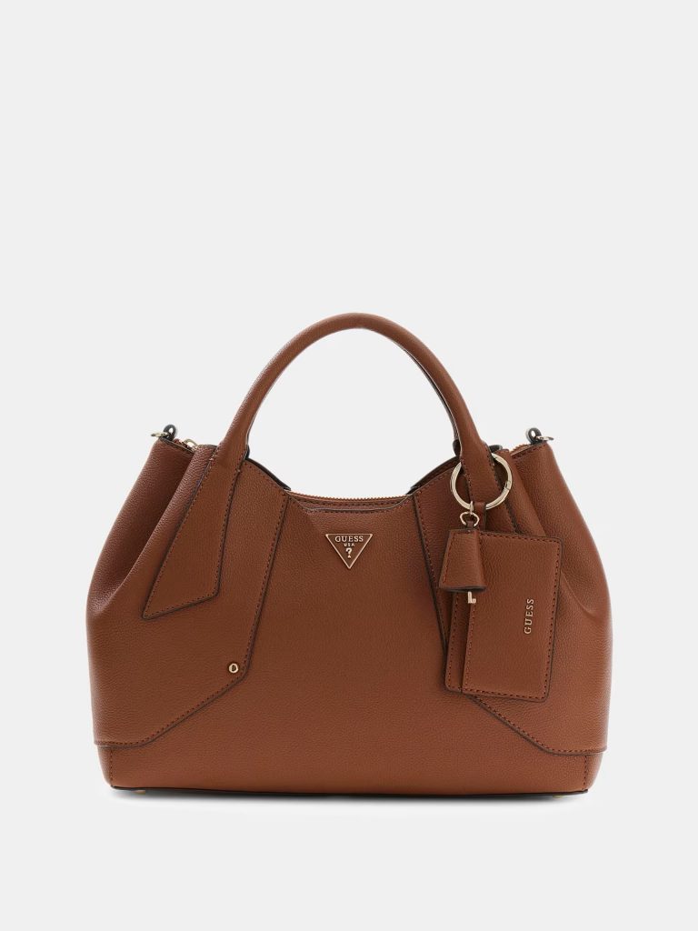 GUESS Darcy Logo El Çantası HWBG9914060 - konyak