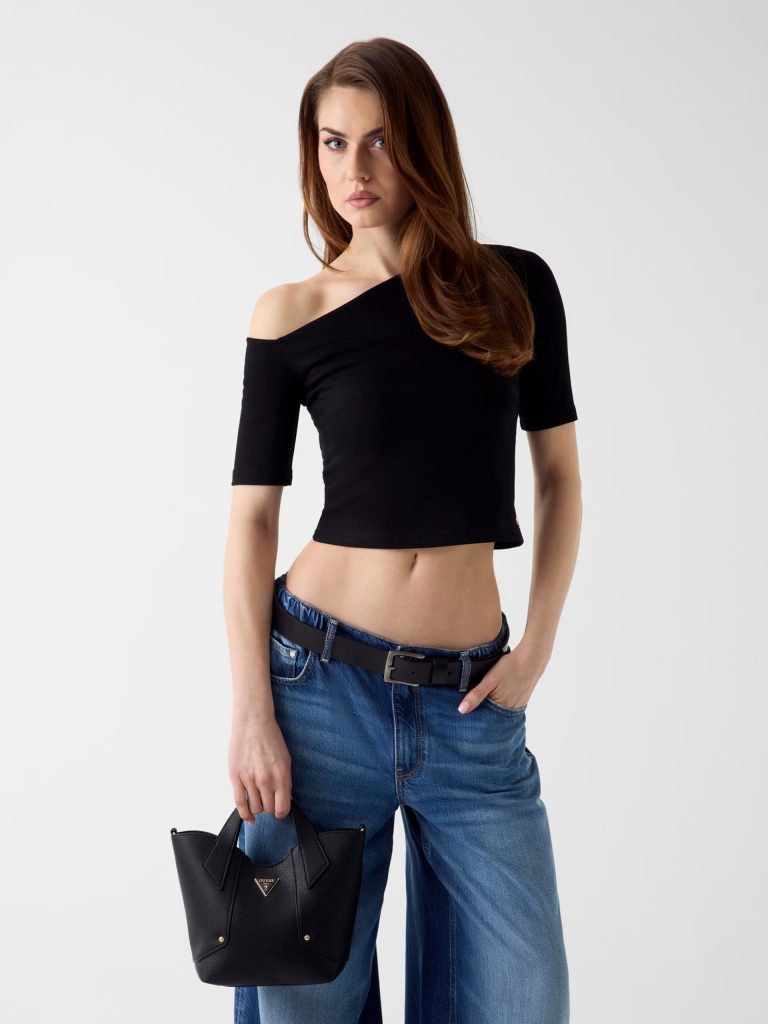 GUESS Mini El Çantası HWBG9914750 - Siyah