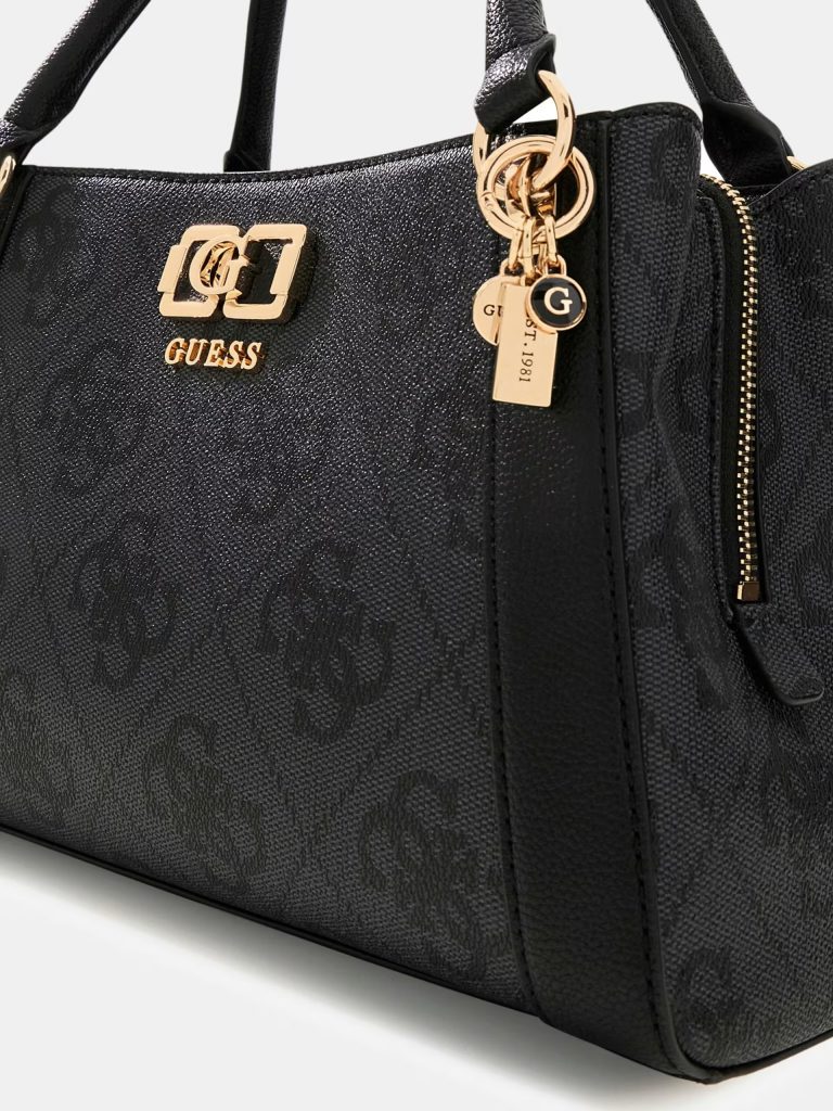 GUESS Karnilla Logo El Çantası HWOS9901060 - Siyah