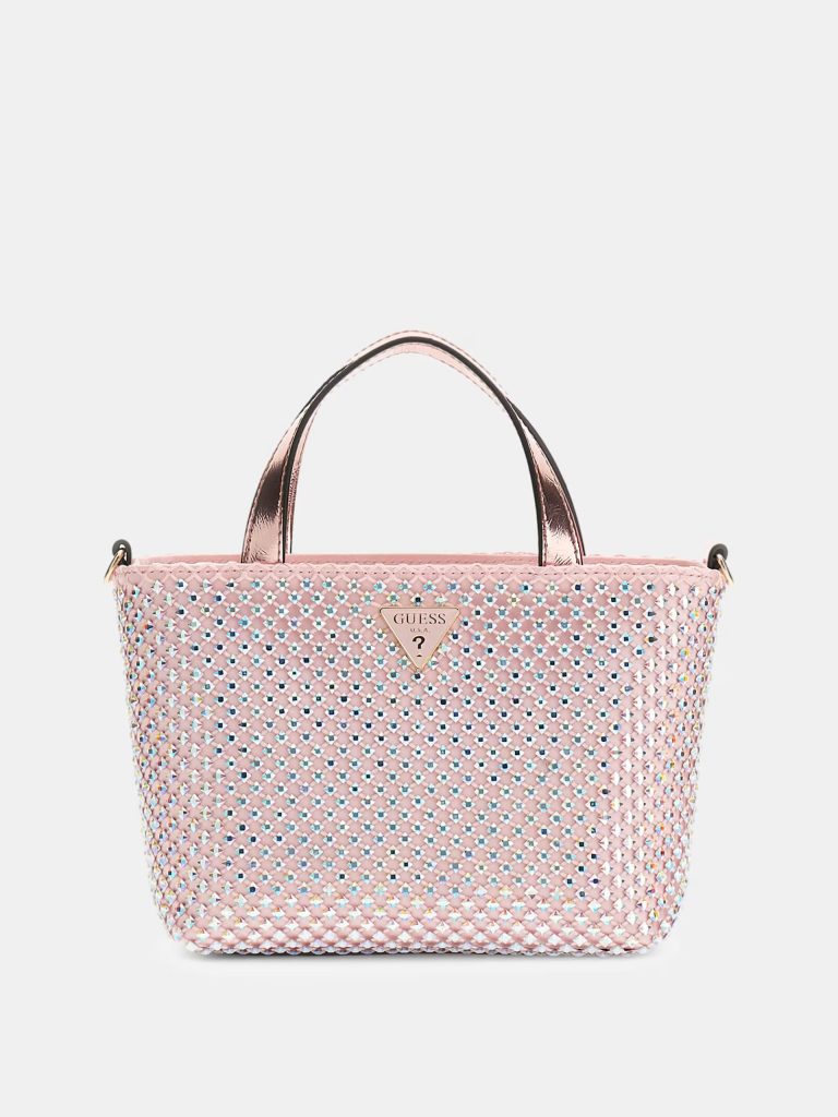 GUESS Tasmin Rhinestones El Çantası  HWRG9931750 - pembe