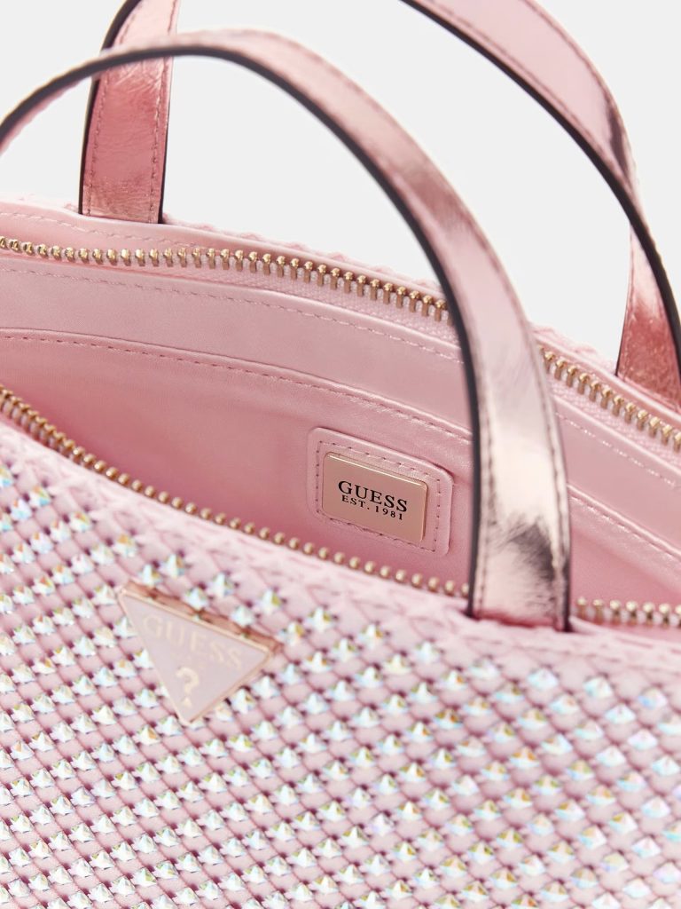 GUESS Tasmin Rhinestones El Çantası  HWRG9931750 - pembe