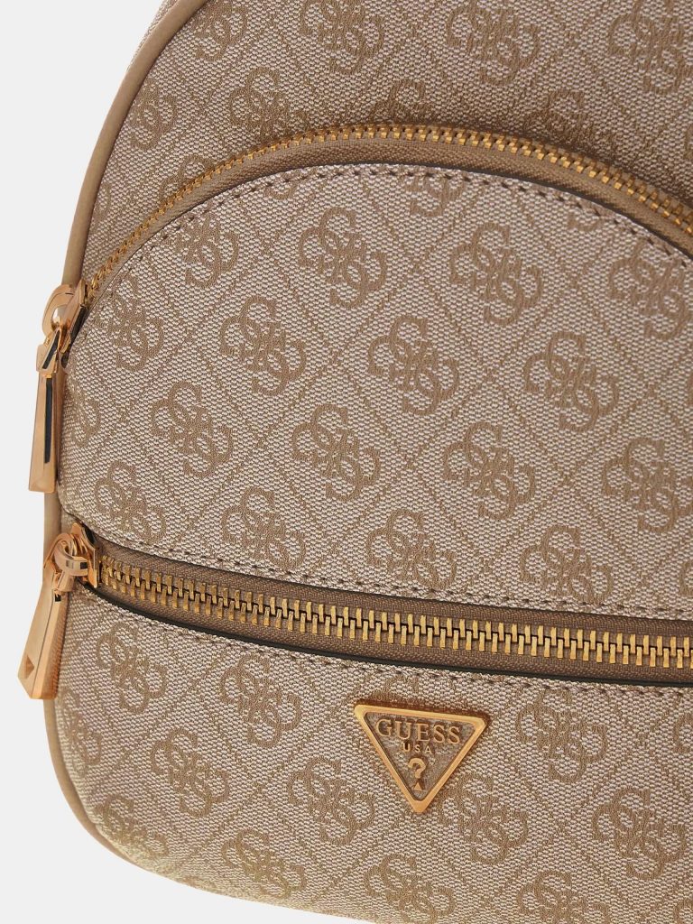 GUESS 4G Logolu Mini Sırt Çantası HWSG7118330 - Latte