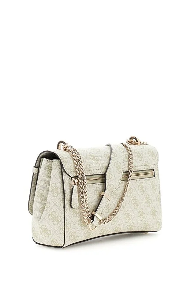 GUESS Leona Logo Çapraz Askılı Çanta HWSG9917210 - YEŞİL