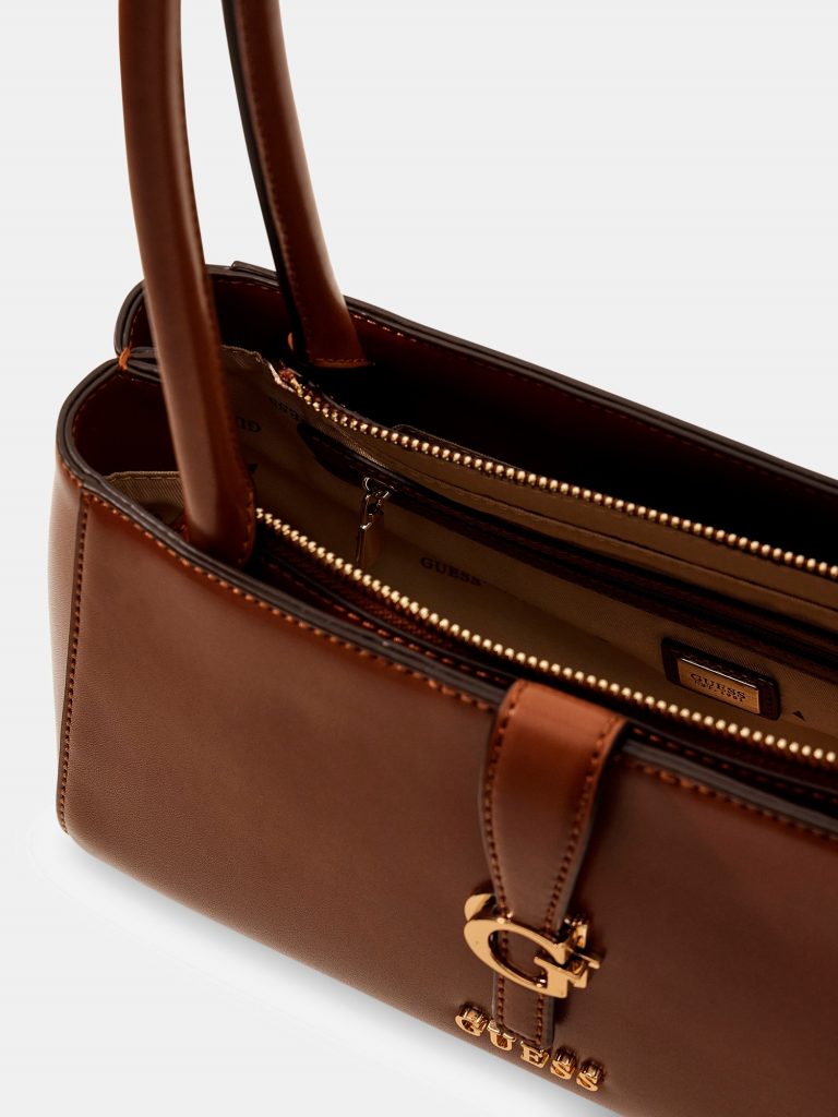 GUESS Uzun Saplı Çanta HWVG9896080 - konyak