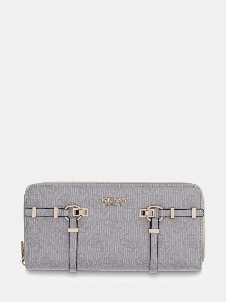 GUESS Leona Logo Cüzdan SWSG9917146 - kemik