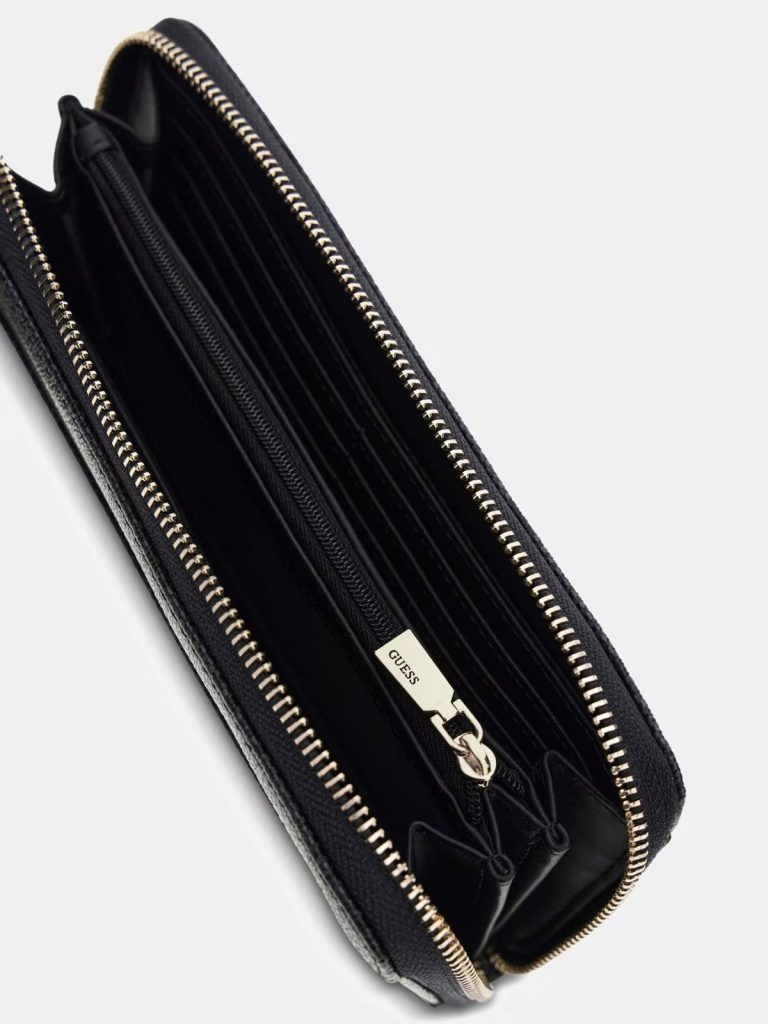 GUESS Leona Logo Cüzdan SWSG9917146 - ANTRASİT