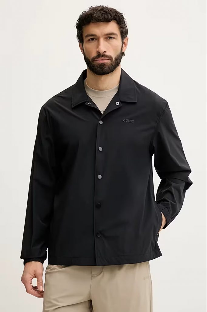 GUESS Ottavio Erkek Gömlek Z6GH01W2357 - Siyah