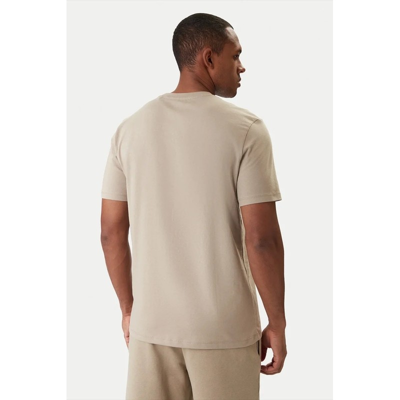 GUESS Pamuklu Regular Fit Logolu Bisiklet Yaka Erkek T Shirt  Z6RI17I3Z14 - BEJ