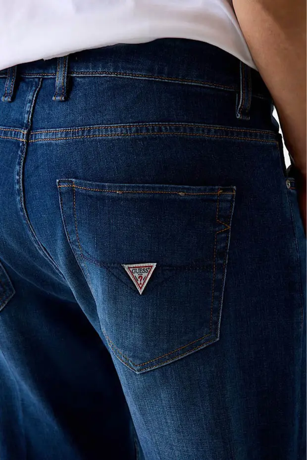 GUESS Rodeo Regular-fit Kot Pantolon M6GA31D1089 - MAVİ