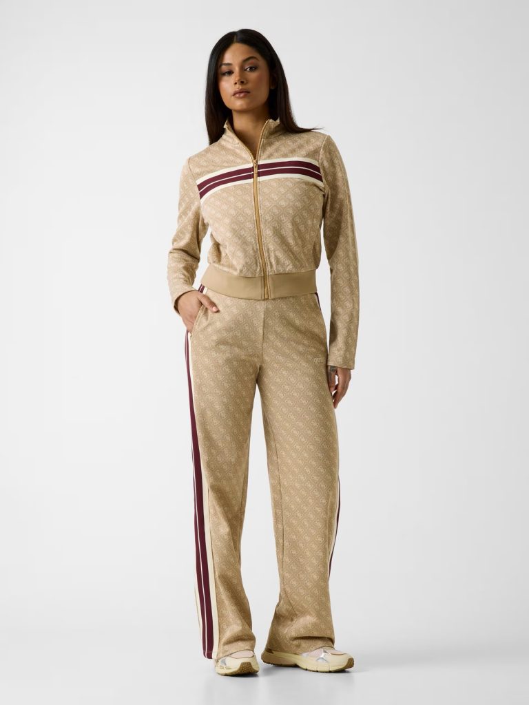 GUESS 4G Logo Eşofman Altı V6GB04K2955 - BEJ