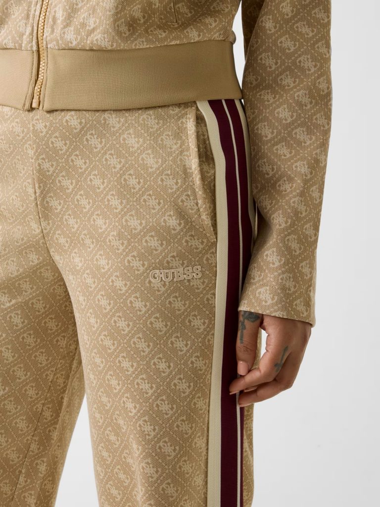 GUESS 4G Logo Eşofman Altı V6GB04K2955 - BEJ