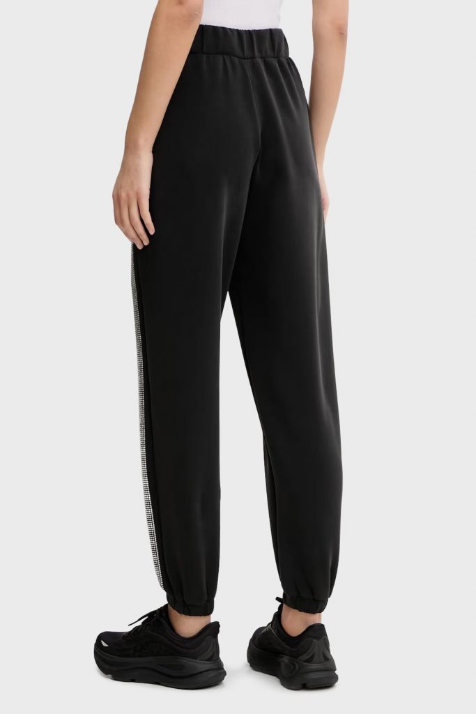 GUESS Paçası Lastikli Pantolon  V6RB01KCAY2 - Siyah