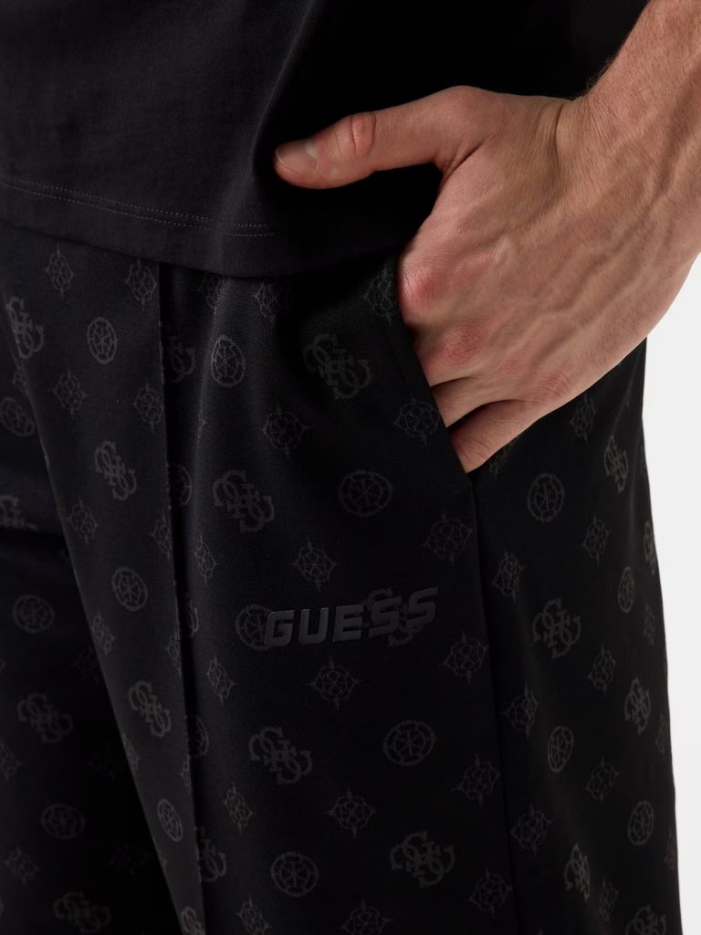 GUESS Logolu Eşofman Altı Z6GB03K2850 - Siyah