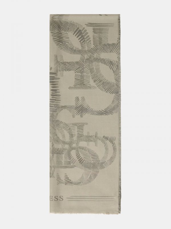 GUESS 4G Logo Şal AM9600VIS03