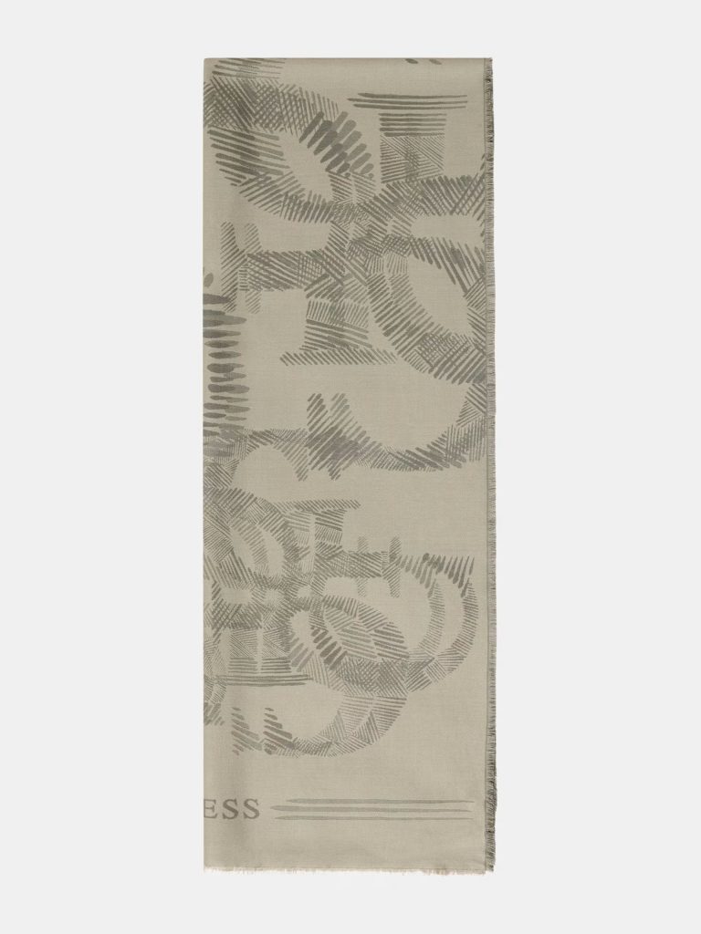 GUESS 4G Logo Şal AM9600VIS03 - YEŞİL