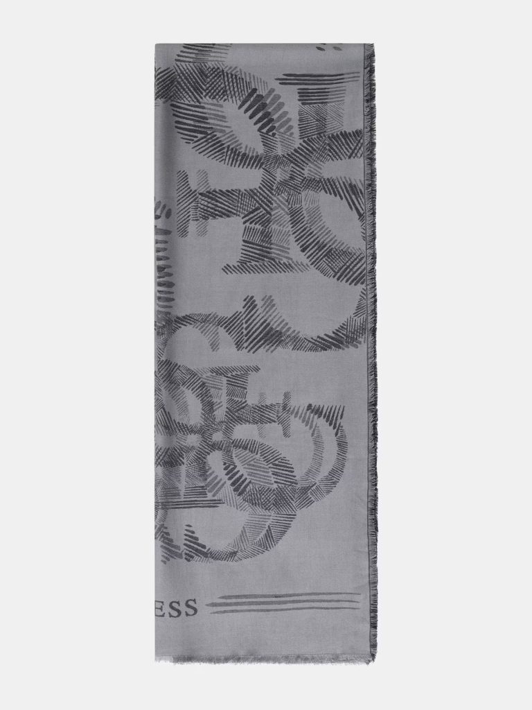 GUESS 4G Logo Şal AM9600VIS03 - GRİ