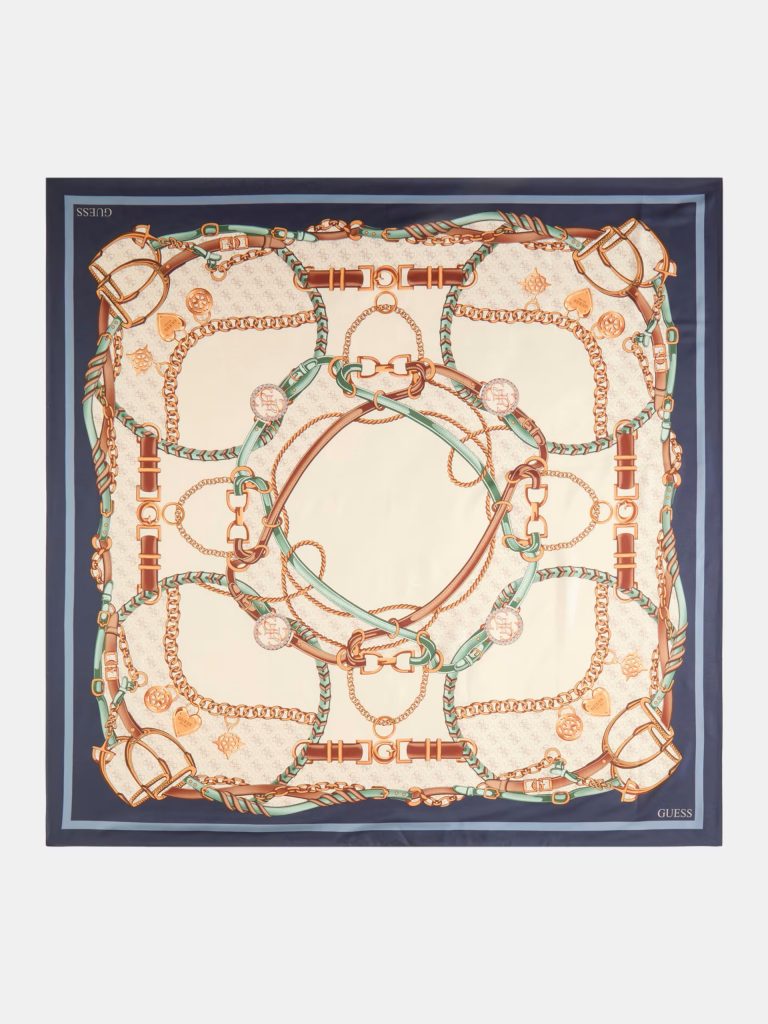 GUESS 4G Logo Kefiye AW5444POL01 - MAVİ