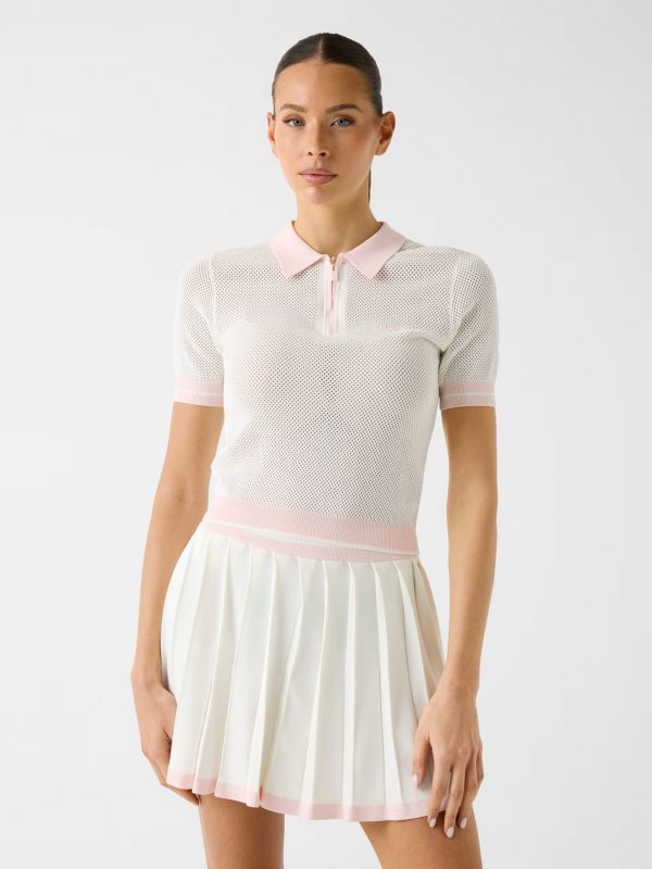 GUESS Yarım Fermuarlı Kısa Kesim Sweat V6GR04Z0725