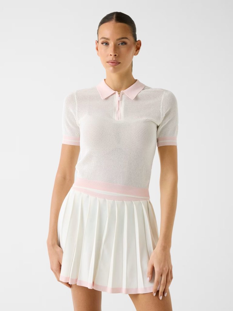 GUESS Yarım Fermuarlı Kısa Kesim Sweat V6GR04Z0725