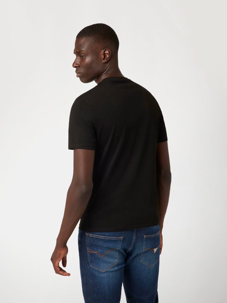 GUESS Üçgen Logolu T-shirt  M2YI71I3Z14 - Siyah