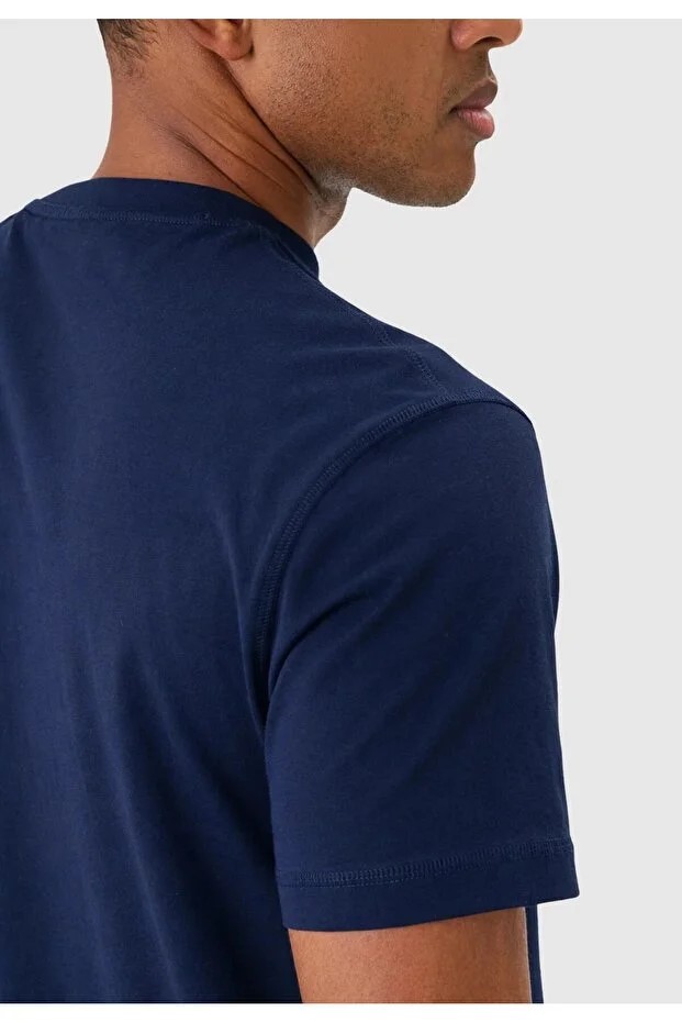 GUESS Jersey Erkek Regular Fit T-Shirt M6GI16K3032 - Lacivert