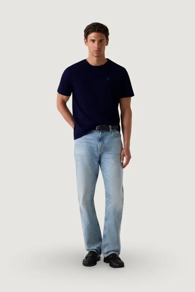 GUESS Jersey Erkek Modal Karışımlı Regular Fit T-Shirt M6GI21K3053