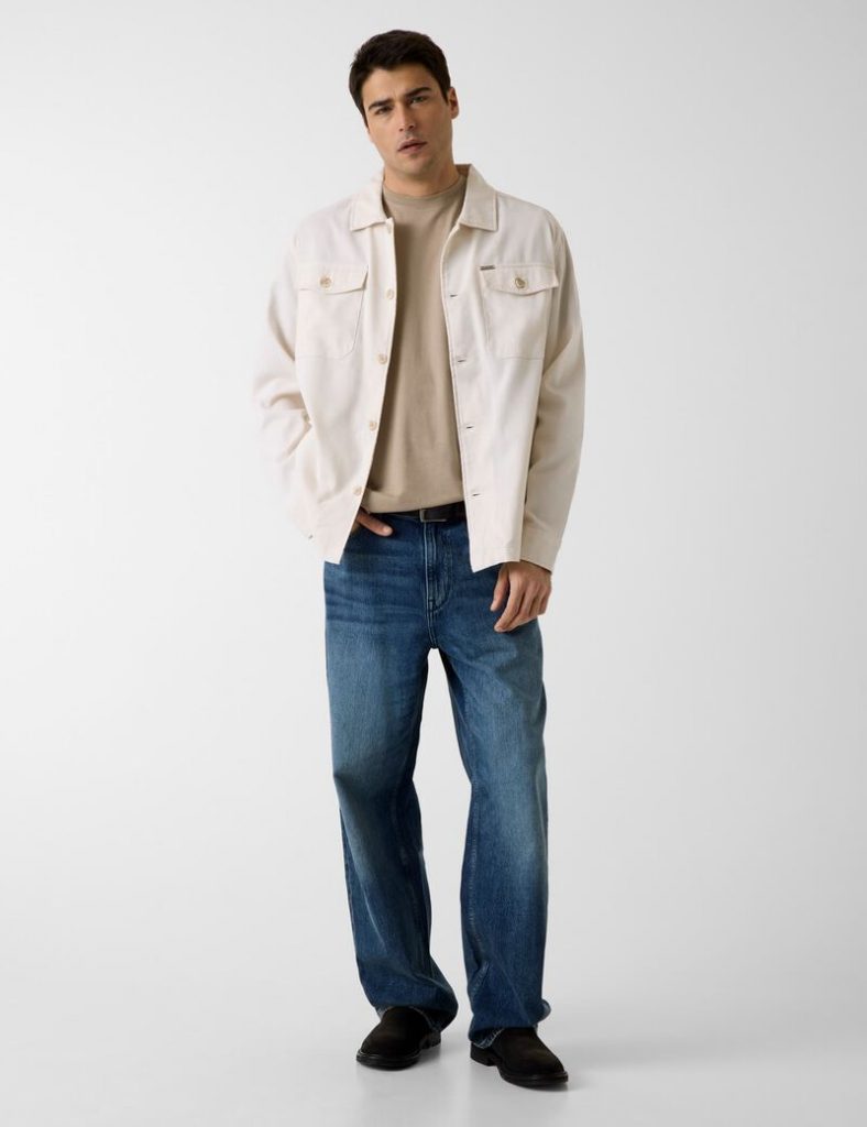 GUESS Jersey Erkek Modal Karışımlı Regular Fit T-Shirt M6GI21K3053 - HAKİ