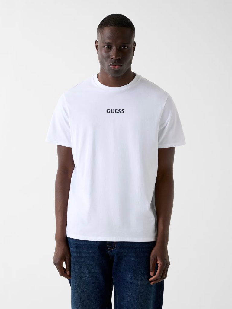 GUESS 4G Logo Tişört  M6GI27K3249 - EKRU