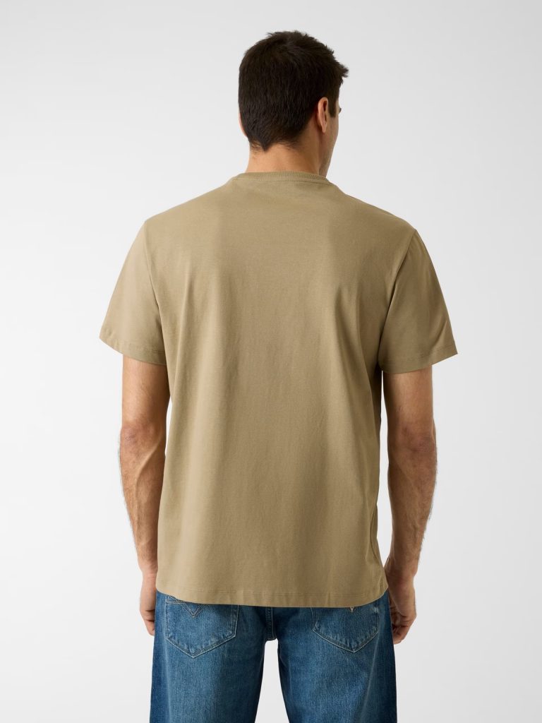 GUESS Nakışlı Logo Tişört  M6RI22K8FQ4 - HAKİ