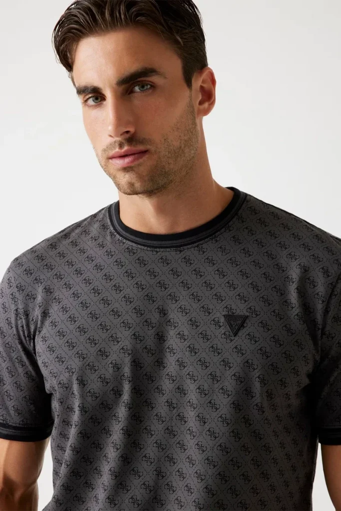 GUESS 4G Logo Tişört  Z2YI05J1314 - Siyah