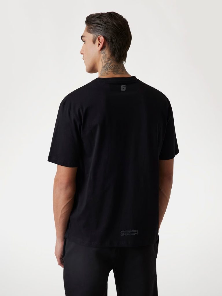 GUESSÜçgen Logolu Tişört  Z4BI02I3Z14 - Siyah