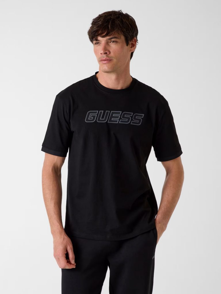 GUESS Baskılı Logo T-Shirt Z6GI01K2835 - Siyah