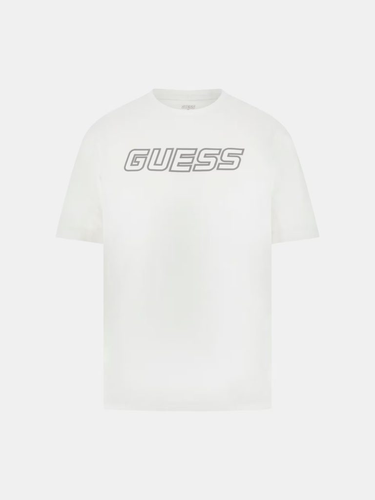GUESS Baskılı Logo T-Shirt Z6GI01K2835 - Beyaz