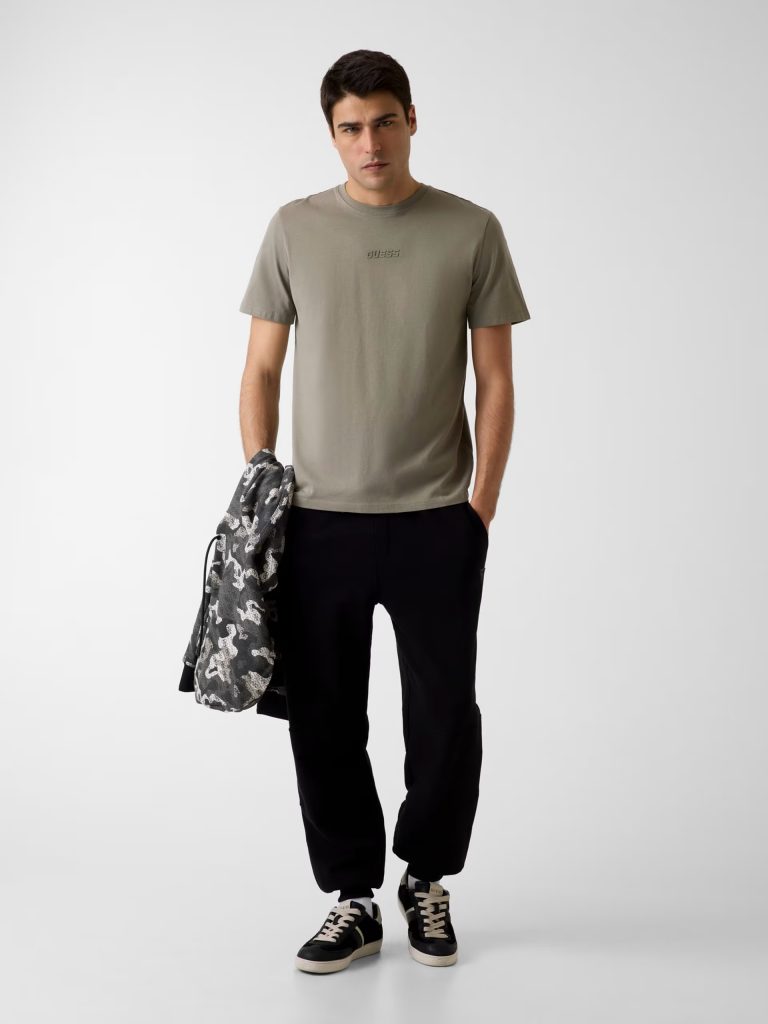 GUESS Regular Fit T-shirt  Z6GI06K2847 - HAKİ