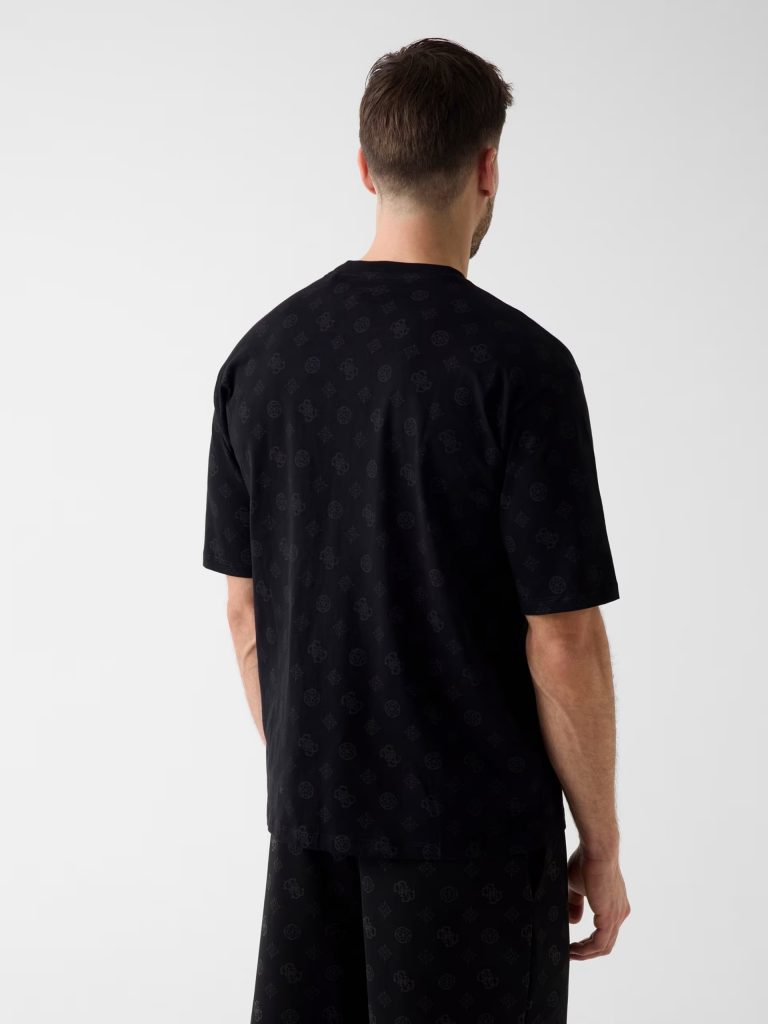 GUESS Logolu T-Shirt Z6GI07K2852 - Siyah