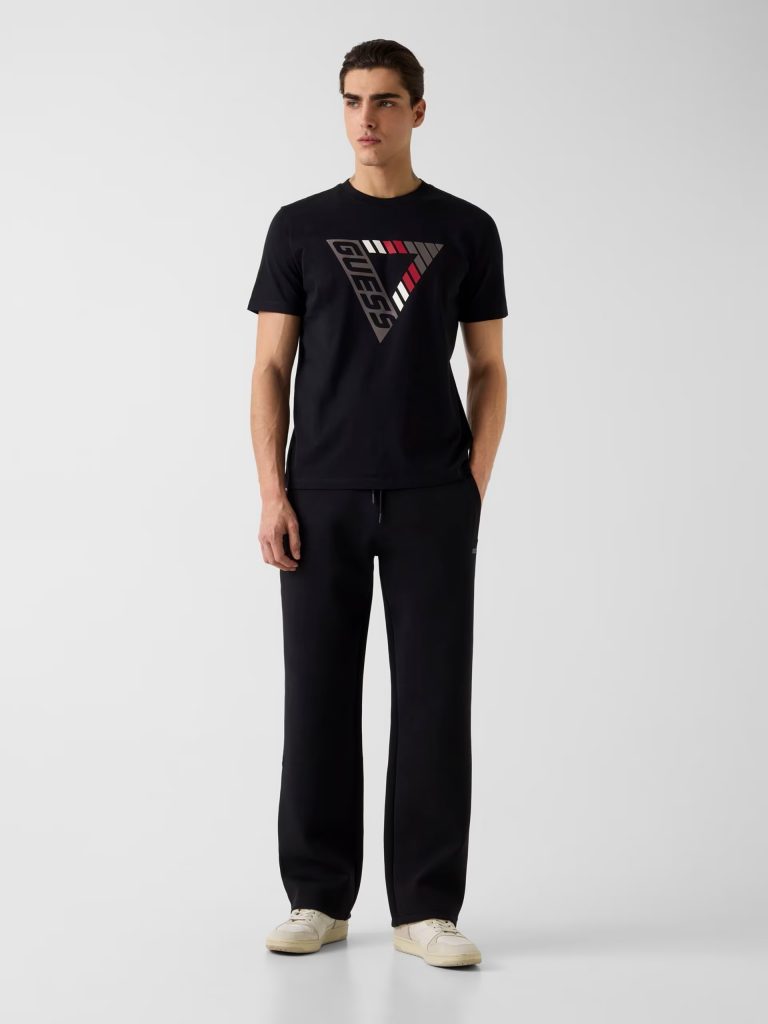 GUESS Üçgen Logo Tişört Z6GI09K2859 - Siyah