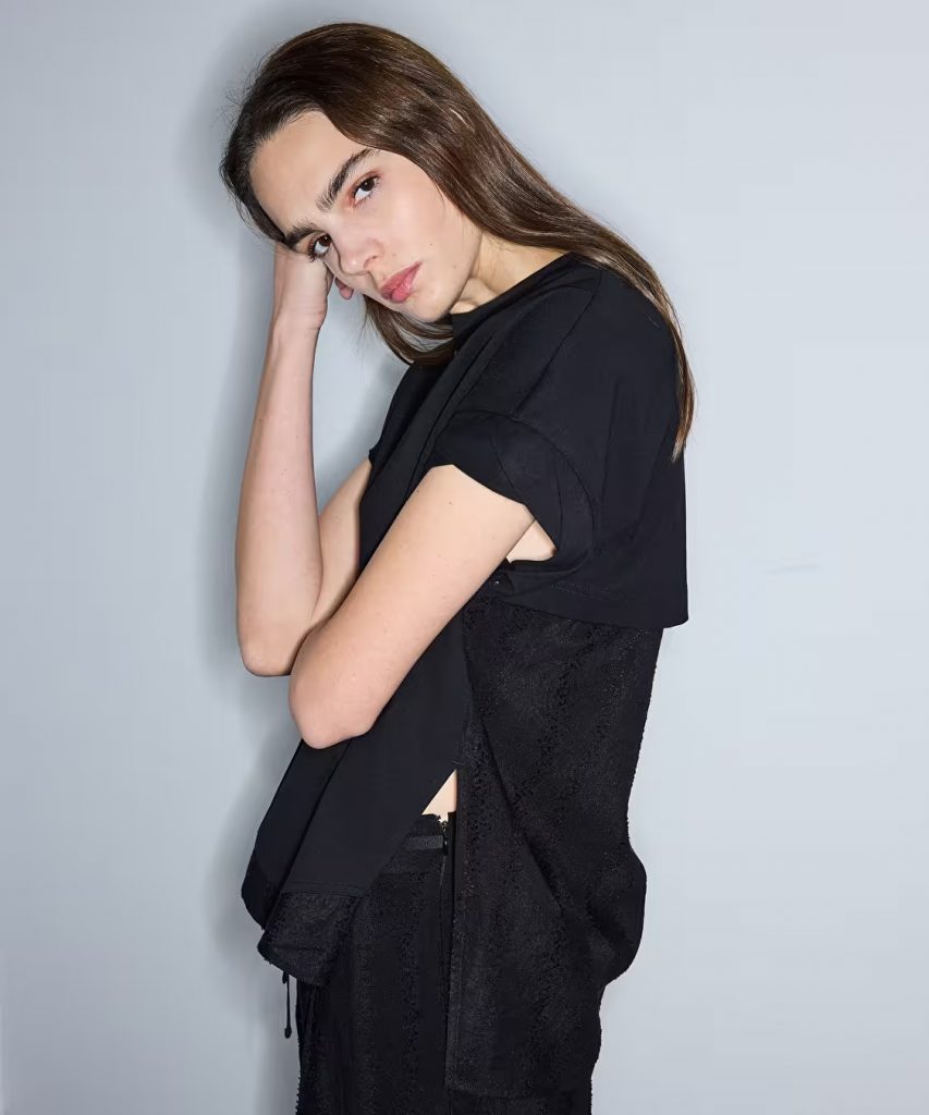 İPEKYOL Kumaş Mix Bluz IS1260006063 - Siyah