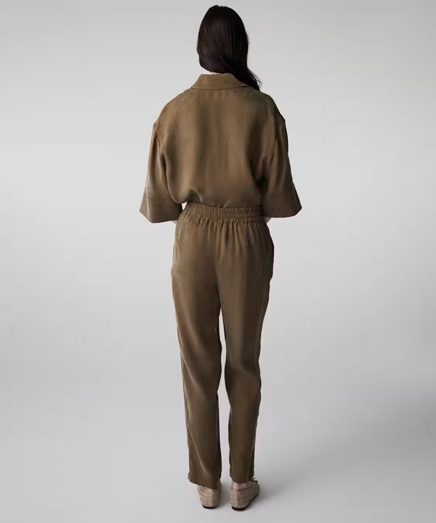 İPEKYOL Belden Bağlamalı Carrot Fit Pantolon IS1260003151 - HAKİ