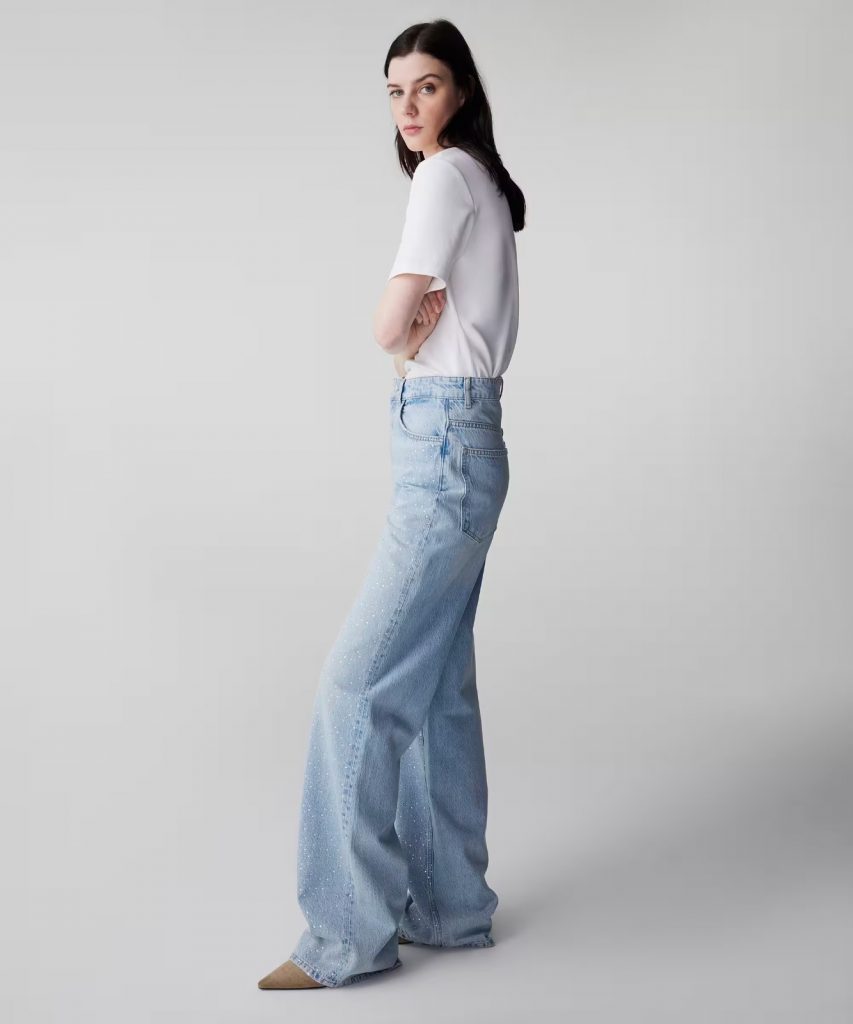 İPEKYOL Hotfix Baskılı Jean Pantolon  IS1260018018