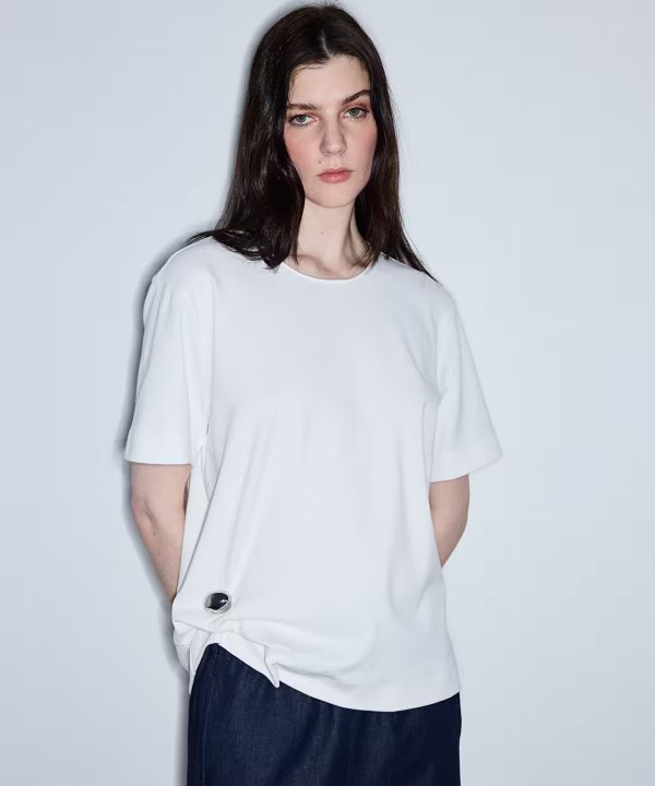 İPEKYOL Metal Aksesuarlı Tişört IS1260070085