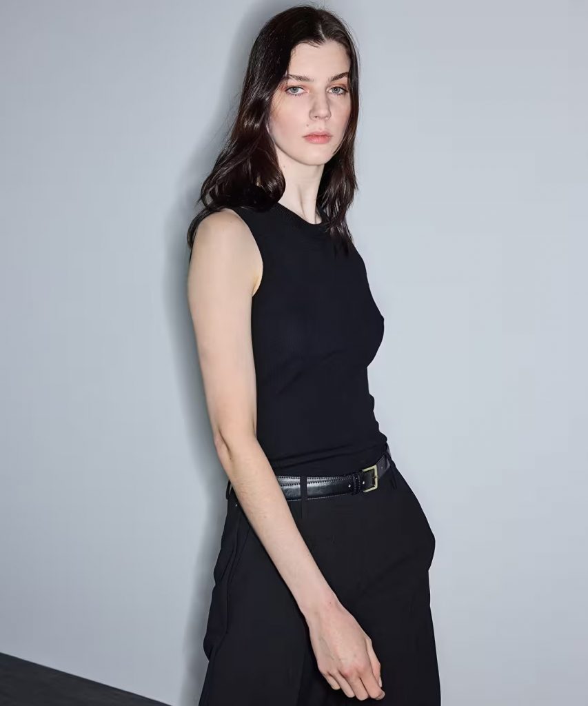 İPEKYOL Dantel Garnili Triko IS1260050032 - Siyah