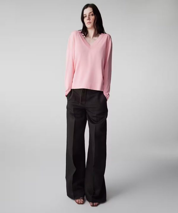 İPEKYOL V Yaka Basic Triko IS1260050081