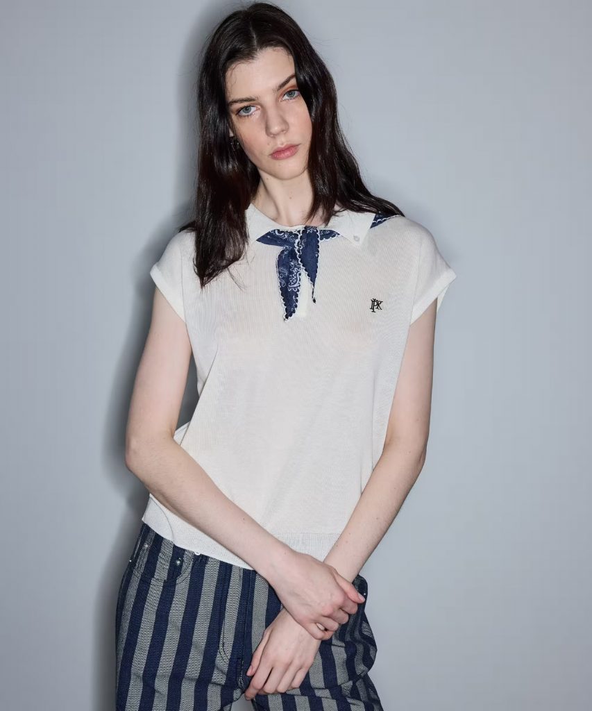 İPEKYOL Fular Aksesuarlı Triko IS1260050086 - Beyaz