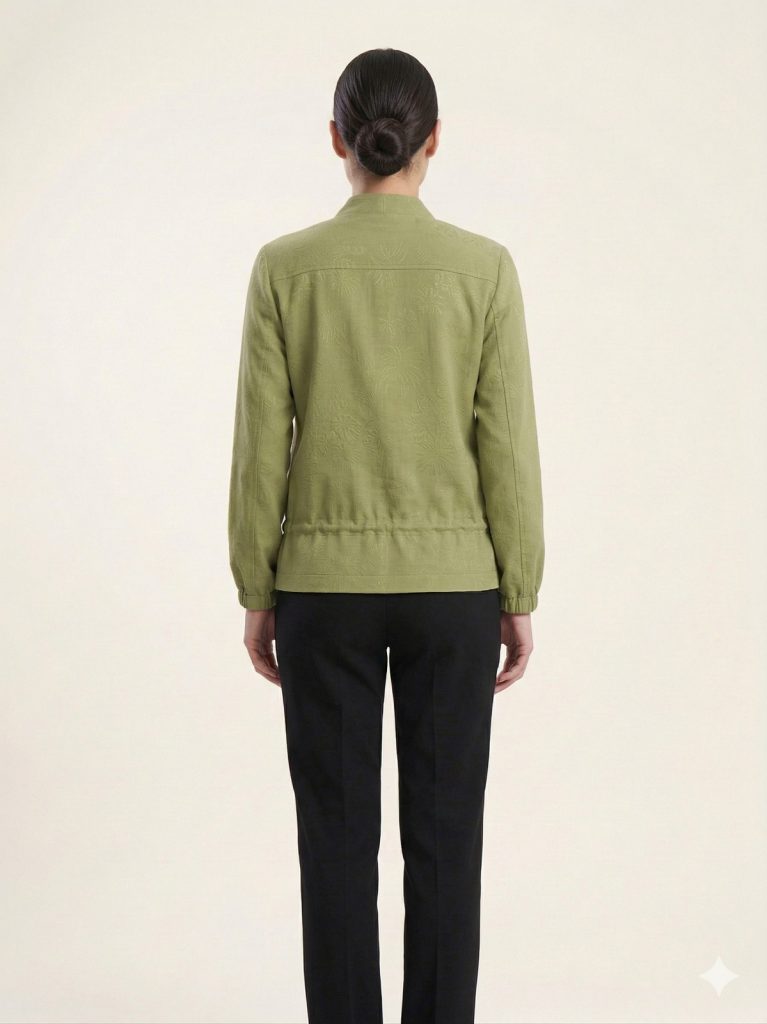 KAYRA Cep Detaylı Belden Bağlamalı Ceket 73021